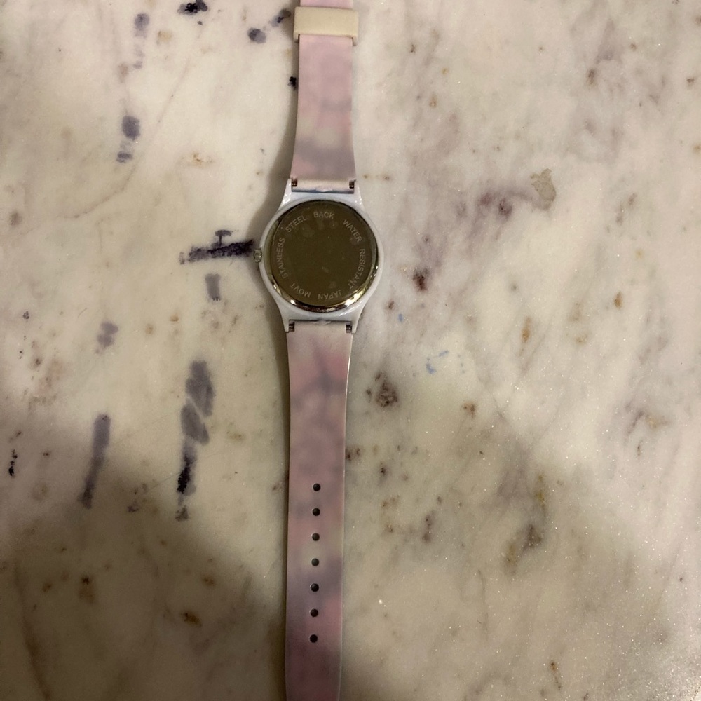 LOWEST🌸NWOT Prestige Medical Water Resistant Quartz Tie Dye Design Watch - Picture 3 of 7